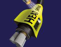 DYMO, RHINO 1/4" YELLOW HEAT SHRINK TUBES