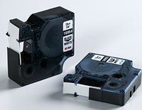 DYMO, WHITE TAPE BLACK PRINT, 1 ROLL PER CARTON, PRICED PER ROLL