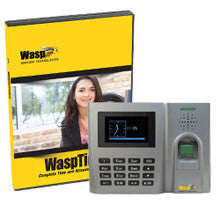 WASP, B2000 WASPTIME V7 ENTERPRISE BIOMETRIC TIME CLOCK, UNLIMITED ADMIN / UNLIMITED EMPLOYEES