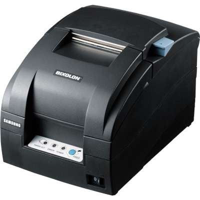 BIXOLON, DISCONTINUED,SRP-275IICG, REFER TO SRP-275IIICOSG, IMPACT PRINTER BLACK SERIAL INTERFACE AUTO CUTTER,  P/S & SERIAL CABLE INCL