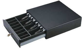 BEMATECH, CD330, ECONOMY CASH DRAWER, DIM 13X13X3.5, BLACK,HARDWIRED RJ12,COMPATIBLE WITH EPSON PRINTERS