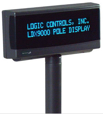 BEMATECH, POLE DISPLAY,9.5MM 2X20 RS232, CONFIGURABLE COMMAND SET- GRAY