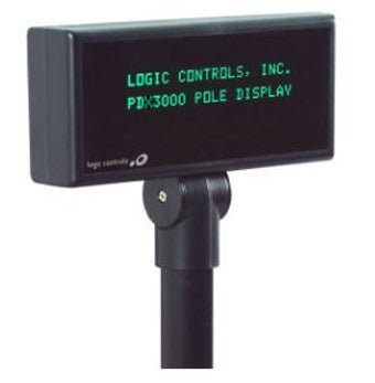 BEMATECH, POLE DISPLAY,5MM STANDARD, USB PORT-POWERED, CONFIGURABLE COMMAND SET- BLACK