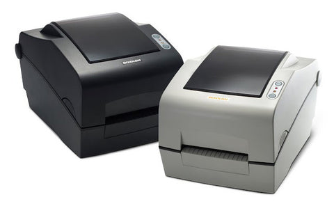 BIXOLON, SLP-TX400, 4" THERMAL TRANSFER LABEL PRINTER 203 DPI WHITE SERIAL P/S INCL.