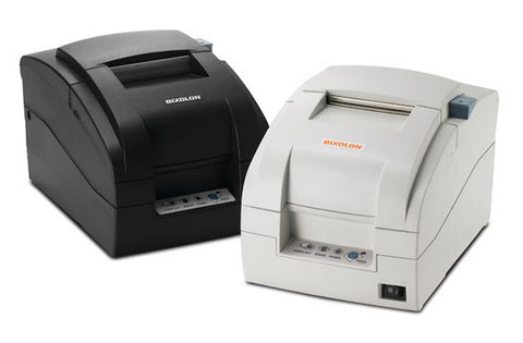 BIXOLON, SRP-275IIAG, IMPACT PRINTER, BLACK, SERIAL INTERFACE, TEAR BAR, P/S & SERIAL CABLE INCL.