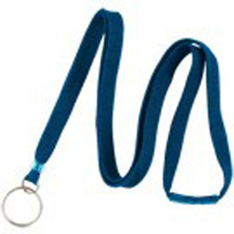 BRADY PEOPLE ID, 3/8' WIDE BREAKAWAY LANYARD WITH SPLIT RING END FITTING (PACK OF 100)