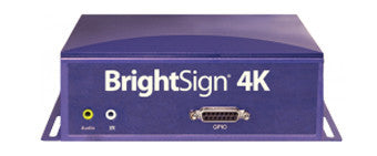 BRIGHTSIGN, SOLID STATE 4K DIGITAL SIGN PLAYER