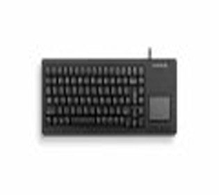 CHERRY, KEYBOARD, XS 15IN, MINI SLIM TRACKBALL, USB INTERFACE, INTERNATIONAL 88 KEY LAYOUT, PROGAMMABLE KEYS, INTEGRATED TOUCHPAD, BLACK