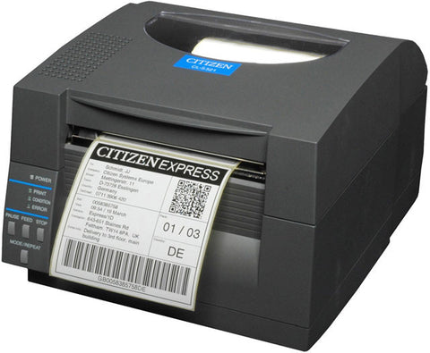 CITIZEN, CL-S531, BARCODE PRINTER, WITH ETHERNET, GREY, POWER CORD INCLUDED