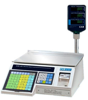 CAS CORP, SCALE, LABEL PRINTING SCALE, 30 LB, WITH POLE DISPLAY