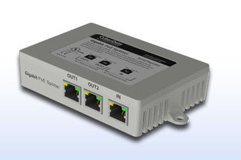 CYBERDATA ,SWITCH-2 PORT GIGABIT-WITH POE POWER SPLITTER-802.3AT-ROHS COMPLIANT