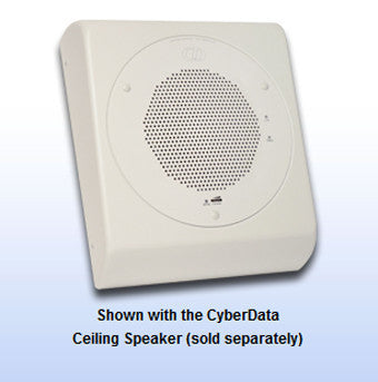 CYBERDATA, WALL MOUNT ADAPTOR - GRAY WHITE