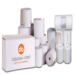 DATAMAX PIONEER, CONSUMABLE, ECONOMY PAPER LABEL, DIRECT THERMAL, 4" X 6", 0.75" CORE, 2.5" OD, PERFORATED, ZEBRA QL423 COMPATIBLE, 105 LABELS PER ROLL, 36 ROLLS PER CASE, PRICED PER ROLL