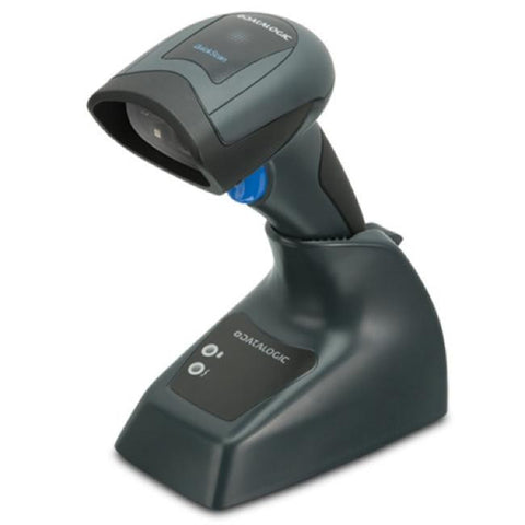 DATALOGIC ADC, GRYPHON I GD4430, 2D IMAGER, USB/RS-232/KBW/WE MULTI-INTERFACE, BLACK WITH PERMANENT BASE