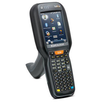 DATALOGIC ADC, FALCON X3+ PISTOL GRIP, 802.11 A/B/G /N CCX V4, BLUETOOTH V2.1, 256MB RAM/1GB FLASH, VGA, 29-KEY NUMERIC, STANDARD RANGE IMAGER W GREEN SPOT, CAMERA 3.1MP, WEHH 6.5