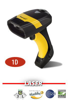 DATALOGIC ADC, POWERSCAN D8330, STANDARD RANGE INDUSTRIAL LASER SCANNER, SK