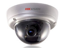 HIKVISION, DISCONTINUED, IR DOME CAMERA, IP66, DAY/NIGHT AUTO SWITCH, 540 TVL, IR RANGE 30 - 60 FEET, 3.6 MM LENS, 12 VOLT