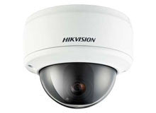 HIKVISION, DISCONTINUED, 2 MEGAPIXEL NETWORK INDOOR DOME CAMREA, 1080P HD, H.264, WIDE DYNAMIC RANGE, TWO-WAY AUDIO, IR RANGE 30 - 60 FEET