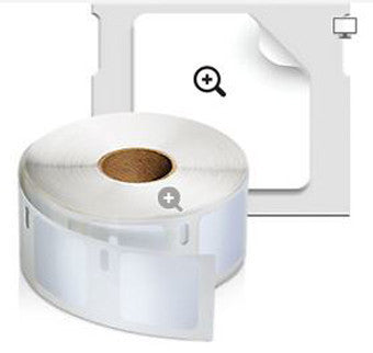 DYMO, 1" X 1" WHITE MULTI-PURPOSE LABEL, 750 PER ROLL, 1 ROLL PER BOX