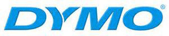 DYMO, TAPE, BLACK PRINT/WHITE FABRIC, 1/2" X 23'