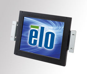 ELO, 1247L, 12" LCD, INTELLITOUCH, SERIAL/USB INTERFACE, GRAY PLASTIC BEZEL, METAL BACK, REAR-MOUNT, POWER SUPPLY INCLUDED