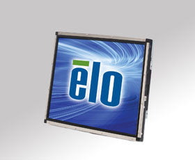 ELO, 1739L, 17" LCD, ACCUTOUCH, SERIAL/USB INTERFACE, STEEL/BLACK, REAR-MOUNT, REQUIRES POWER BRICK E005277