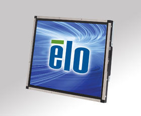 ELO, 1939L, 19" LCD, ACCUTOUCH, SERIAL/USB INTERFACE, STEEL/BLACK, REAR-MOUNT, REQUIRES POWER BRICK E005277