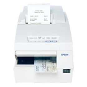 EPSON, TM-U675, DOT MATRIX RECEIPT, SLIP & VALIDATION PRINTER, SERIAL, EPSON COOL WHITE, NO MICR, NO AUTOCUTTER, REQUIRES POWER SUPPLY