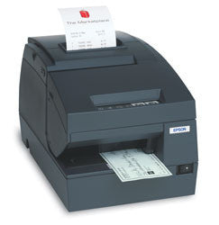 EPSON, DISCONTINUED, TM-H6000III WITH TRANSSCAN & PROOFPLUS, USB, W/O HUB & DISPLAY MODULE PORT, EPSON DARK GRAY, MICR, ENDORSEMENT, REQUIRES POWER SUPPLY & CABLE.