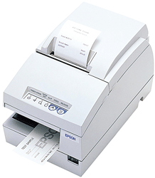EPSON, TM-U675, DOT MATRIX RECEIPT, SLIP & VALIDATION PRINTER, USB, NO DISPLAY MODULE OR HUB PORT, EPSON COOL WHITE, NO MICR, NO AUTOCUTTER, REQ P/S