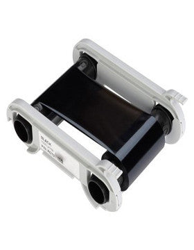 EVOLIS, CONSUMABLES, BLACKFLEX MONOCHROME WAX RIBBON, FOR ABS, PET,PC PAPER AND SPECIAL VARNISHED CARDS, PRIMACY/ZENIUS COMPATIBLE, 1000 PRINTS PER ROLL, PRICED PER ROLL