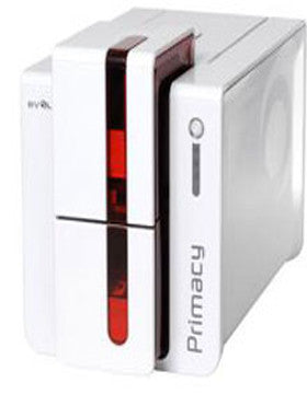 EVOLIS, CARD PRINTER, PRIMACY DUPLEX EXPERT MAG ISO - FIRE REDPRINTER WITH MAG ISO DUAL HICO/LOCO 3-TRACK MAGNETIC STRIPE ENCODER, USB & ETHERNET