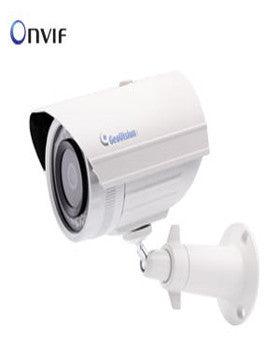 GEOVISION, IP CAMERA, GV-EBL1100-1F, TARGET SERIES, 1.3MP 6MM LOW LUX BULLET CAMERA WITH IR, OUTDOOR RATED, IP67, 12VDC/POE