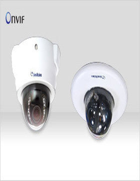 GEOVISION, MODEL GV-FD3410, MOTORIZED FIXED DOME IP CAMERA, 3X ZOOM, WDR PRO, H.264, 3M IR FIXED IP DOME (WITH VARIFOCAL LENS F3 - 9MM)