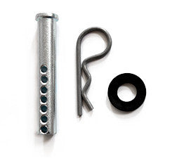 HECKLER DESIGN, CLEVIS KIT, CONTAINS 3 INCH CLEVIS PIN (.5" DIAMETER), COTTER PIN AND PLASTIC WASHER