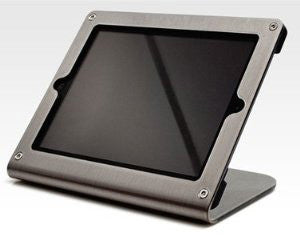HECKLER DESIGN, DISCONTINUED, WINDFALL STAND FOR SQUARE FOR CHIP CARDS, GRAPHITE