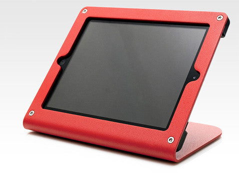 HECKLER DESIGN, REFER TO H434-BR ONCE DEPLETED, WINDFALL STAND FOR IPAD MINI, BRIGHT RED