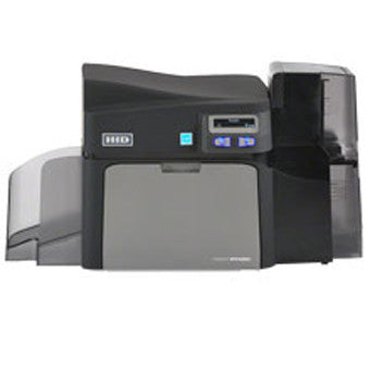 HID FARGO, DTC4250E, DUAL SIDED PRINTER WITH SAME SIDE HOPPERS, MAG ENCODER AND HID PROX, ICLASS, MIFARE/DESFIRE, AND CONTACT SMART CARD ENCODER.