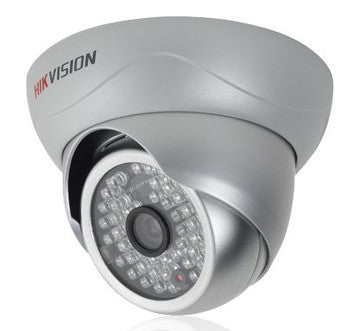 HIKVISION, DISCONTINUED, IR MINI DOME CAMERA, IP66, DAY/NIGHT AUTO SWITCH, 540 TVL, IR RANGE 100 - 130 FEET, 3.6 MM LENS, 12VOLT