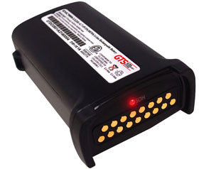 GTS BATTERIES, GENIUS BATTERY, ZEBRA ENTERPRISE MC90XX/MC91XX/MC92XX, G&K WITH LED INDICATOR, 2400 MAH, LI-ION, OEM P/N KT-21-61261-01