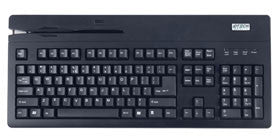 ID TECH, SECUREKEY, USB-KEYBOARD, 104 KEY, 3 TRACK, BLK