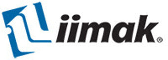 IIMAK, BLACK WAX RIBBON, CASE OF 24; 4.43 INCHES, 984 FEET, COATED SIDE OUT FOR ZEBBRA; PRICED PER ROLL