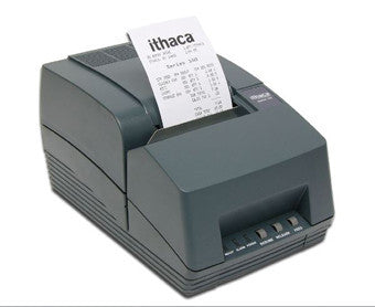 ITHACA, 150+ SERIES, IMPACT RECEIPT PRINTER, JOURNAL/VALIDATION, PARALLEL, DARK GREY, INCLUDES POWER SUPPLY, CORD, AND REQUIRES CABLE