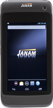 JANAM, XT1, RUGGED MINI TABLET, WLAN 802.11A/B/G/N, BLUETOOTH, GPS, ANDROID JB 4.2, 1GB/16GB, 2D IMAGER, NFC, RFID