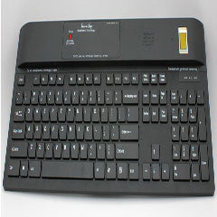 KSI, BLACK 104 USB KB W/RFIDEAS RDR-6082 125KHZ PROX READER, CLEANING TACT SWITCH & SEALED MATRIX AND NO KEYSTROKING (REPLACEMENT FOR KSI-1700-S GGHB-3)