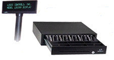 BEMATECH, LD1000 SLIMLINE POLE DISPLAY ,CD415 CASH DRAWER