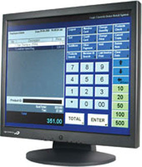 BEMATECH, LE1017, MONITOR, BLACK, 17" RESISTIVE TOUCH SCREEN, USB INTERFACE