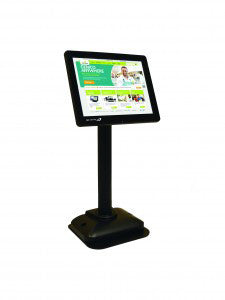 BEMATECH, 8.4" LCD POLE DISPLAY, 800X600 RESOLUTION, USB INTERACE