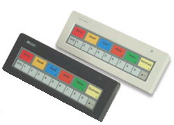 BEMATECH ,KB1700 PROG. KEYPAD ,17 KEY(BUMP BAR),RJ-RJ CABLE, LEGEND SHEET B, BLACK,ALDELO,EXPIENT,PRGRESSIVE