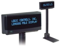 BEMATECH, LDX9000, POLE DISPLAY, DK GRAY, 9.5MM 2X20, USB, INCLUDES EXT PW SUPPLY